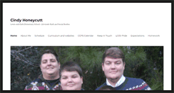 Desktop Screenshot of choneycutt.blogs.ccps.us